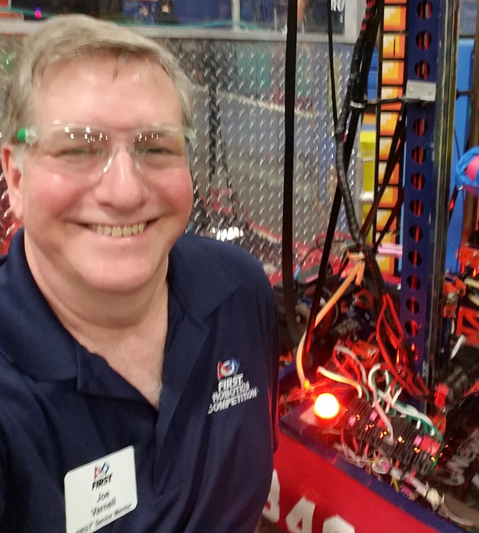 Me and a FIRST Robot